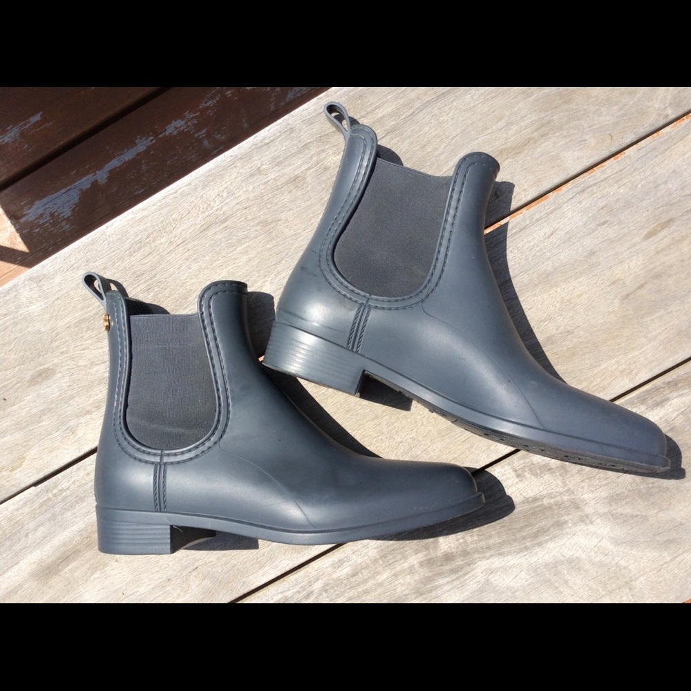Chelsea Rain Boots for Women - Black